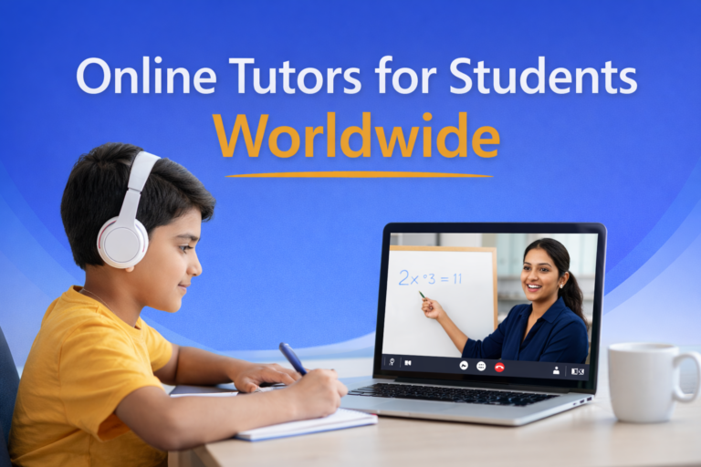 Online Tutors for Students in USA, UK & Dubai | Affordable 1-to-1 Tuition