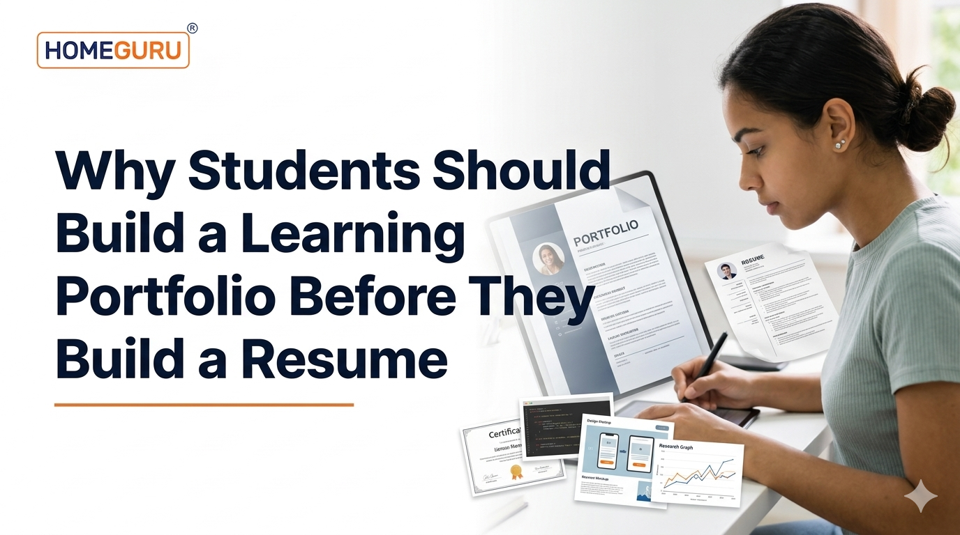 Why Students Should Build a Learning Portfolio Before They Build a Resume